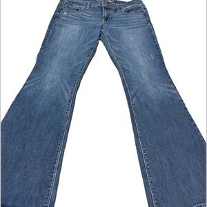 American Eagle Outfitters Classic Blue Wide Leg Jeans